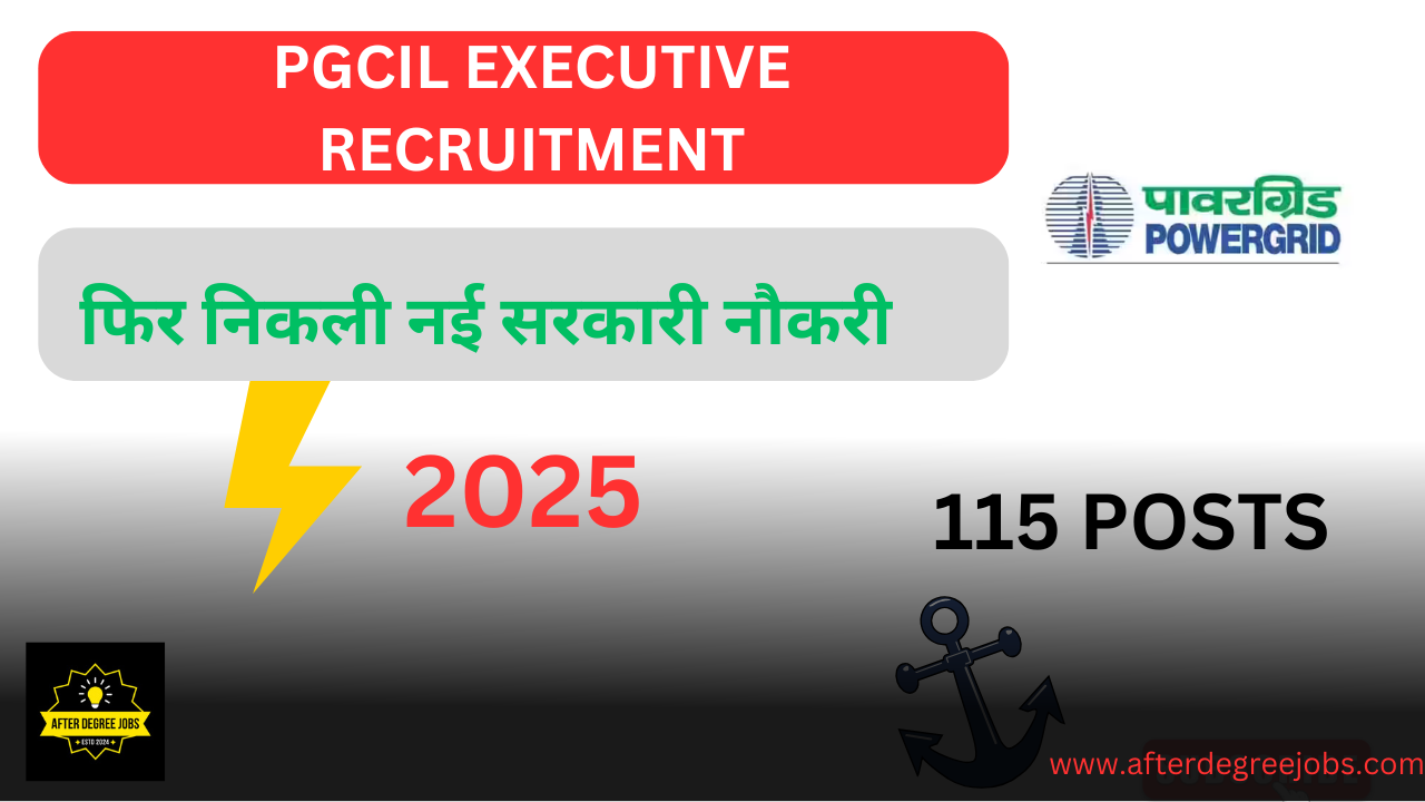 PGCIL Executive Recruitment 2025
