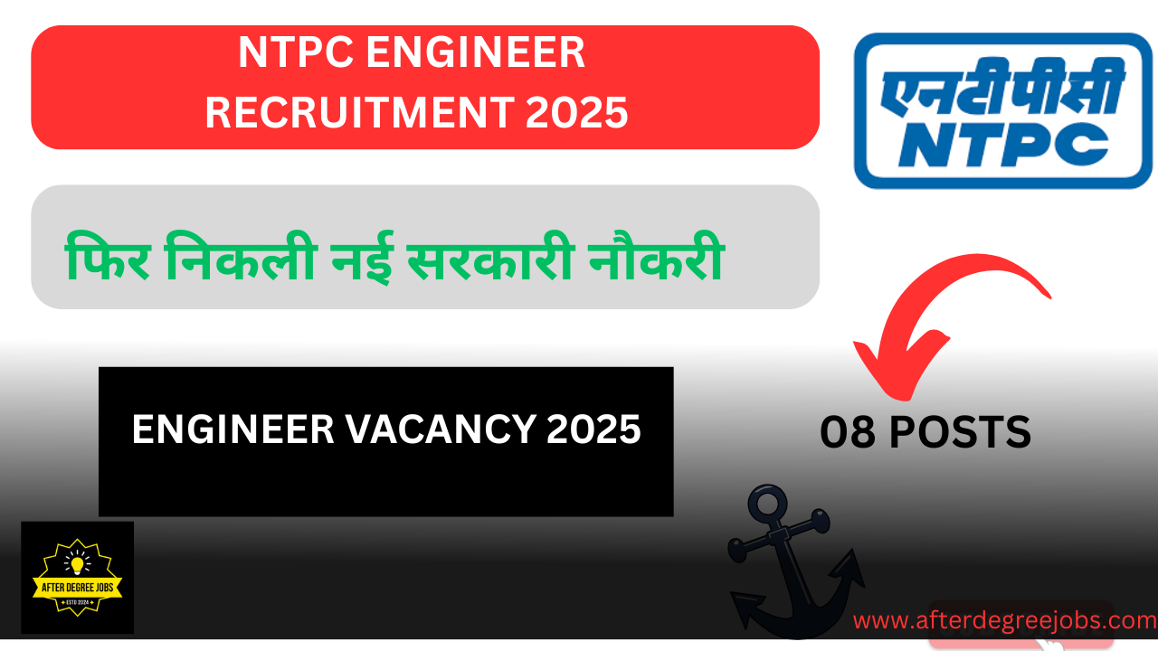 NTPC Engineer Recruitment 2025