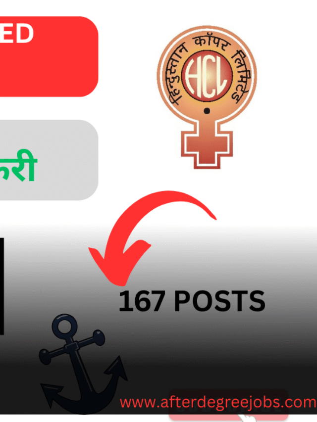 Hindustan Copper Limited (HCL) Recruitment 2025 – 167 Trade Apprentice Posts