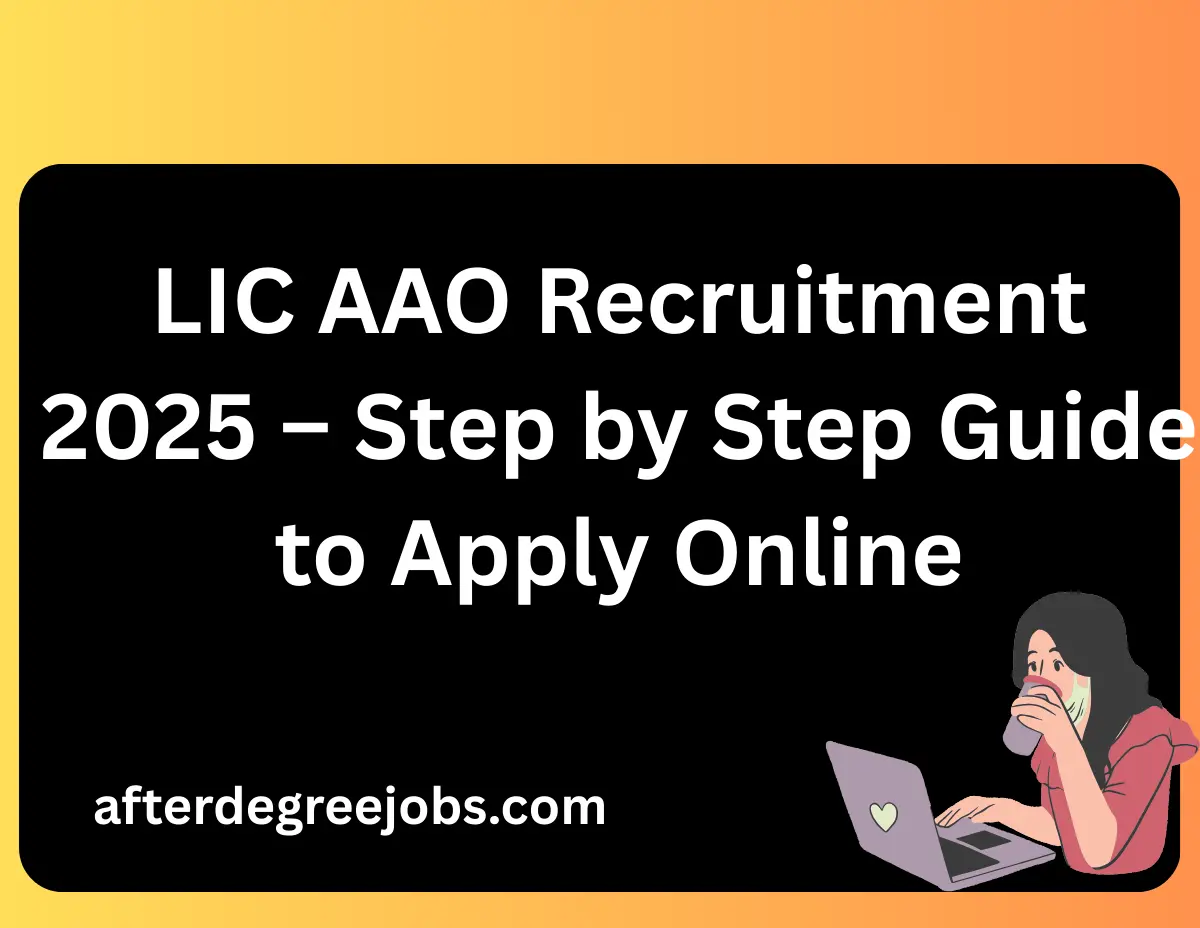 LIC AAO Recruitment