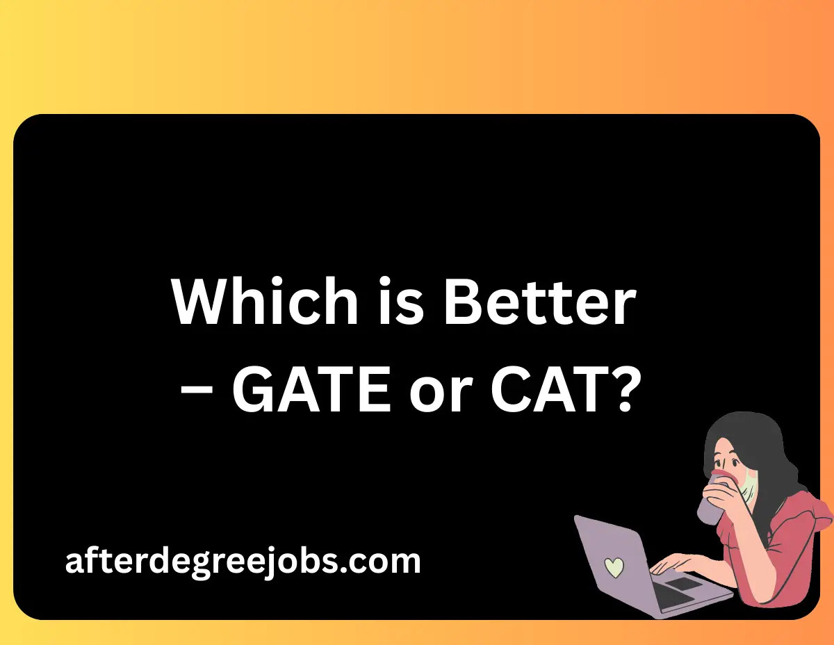 GATE vs CAT: Which is Better