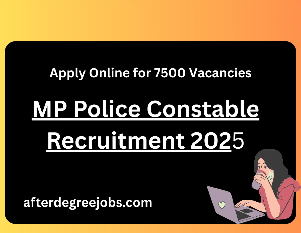MP Police Constable Recruitment 2025
