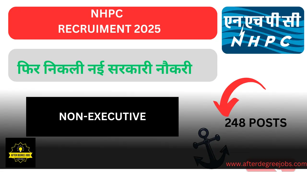NHPC Non-Executive Recruitment 2025
