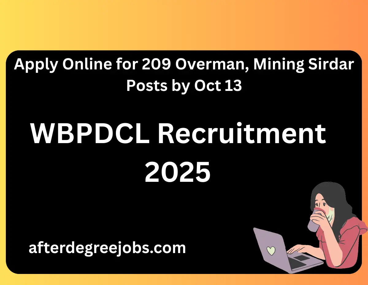 WBPDCL Recruitment 2025