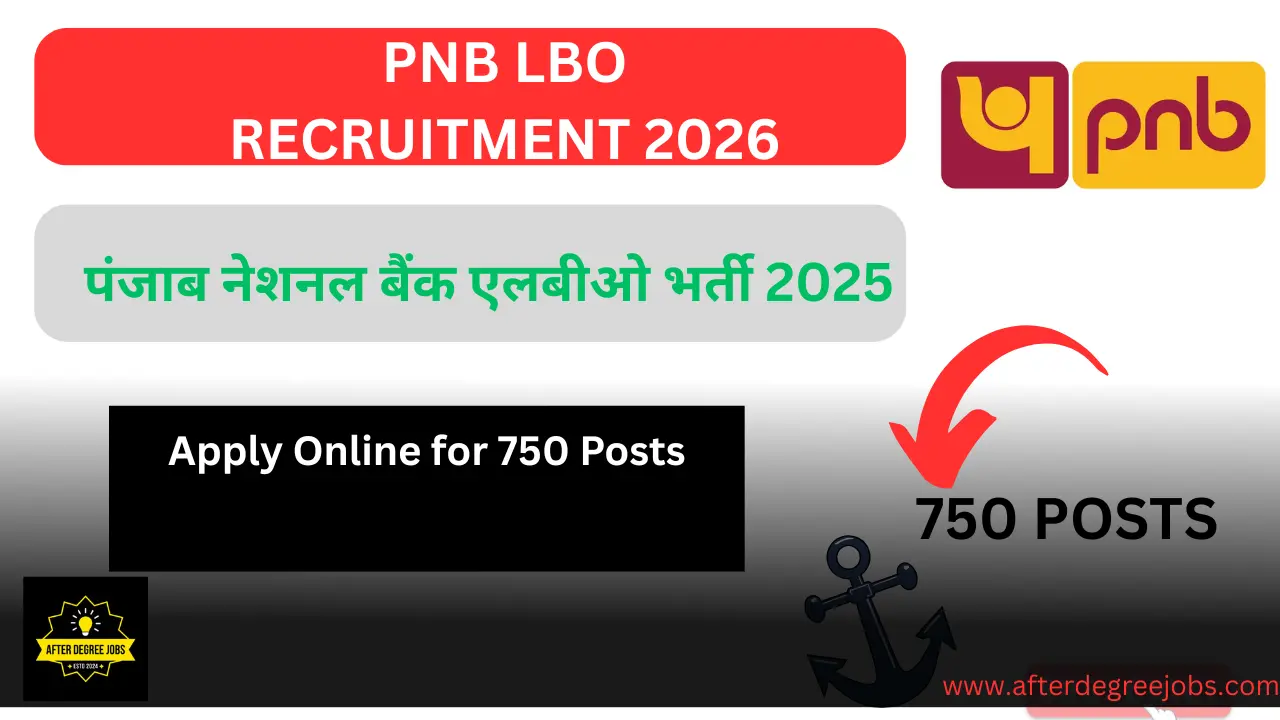 PNB LBO Recruitment 2025