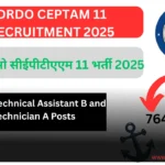 DRDO CEPTAM 11 Recruitment 2025